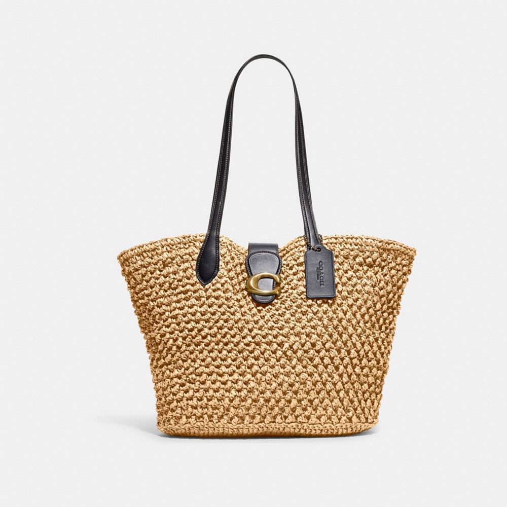 Coach Straw Bag