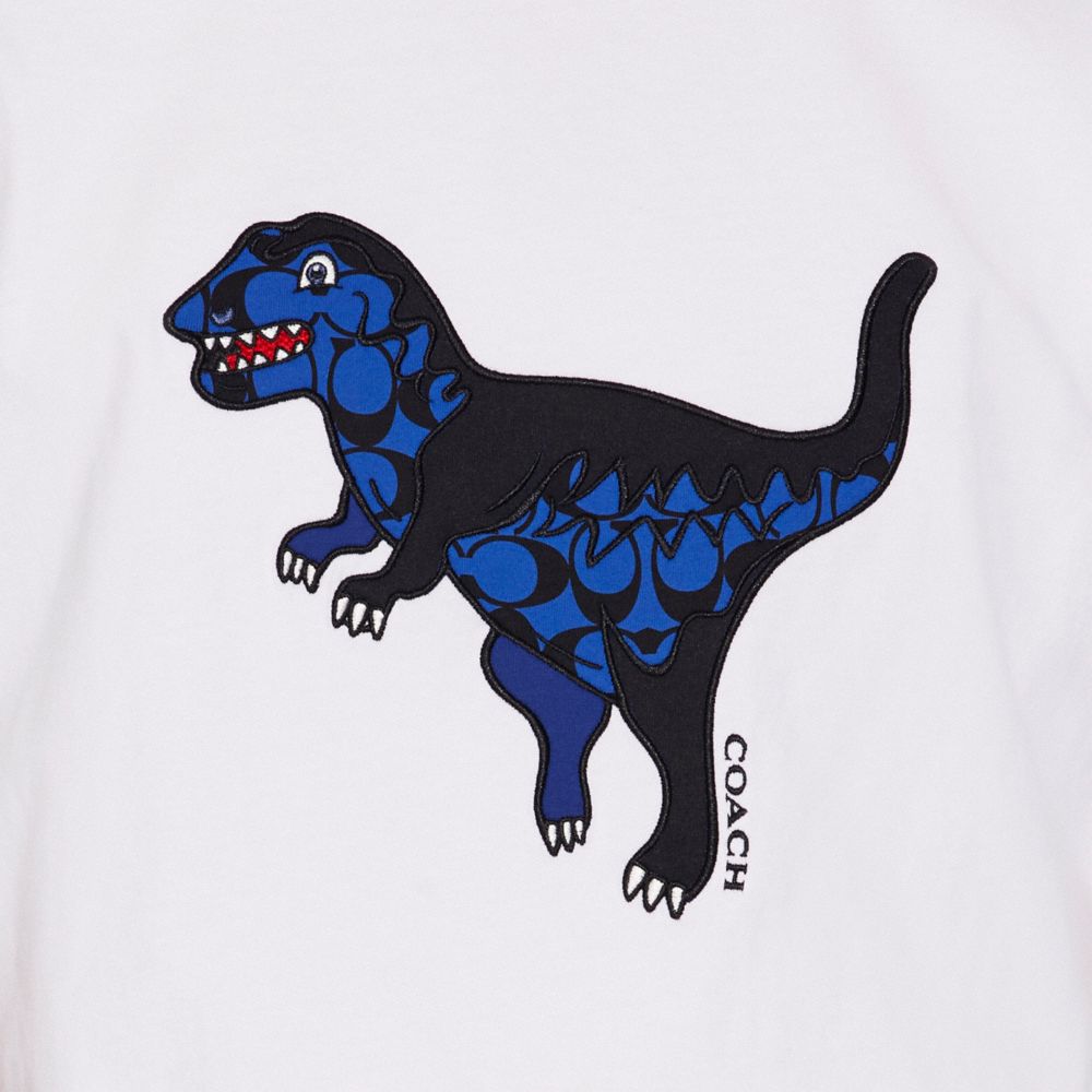 COACH® | Patchwork Rexy T Shirt In Organic Cotton