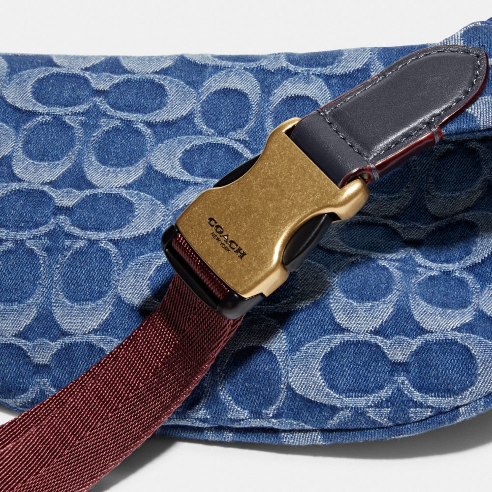 COACH®  Charter Belt Bag 7 In Micro Signature Jacquard