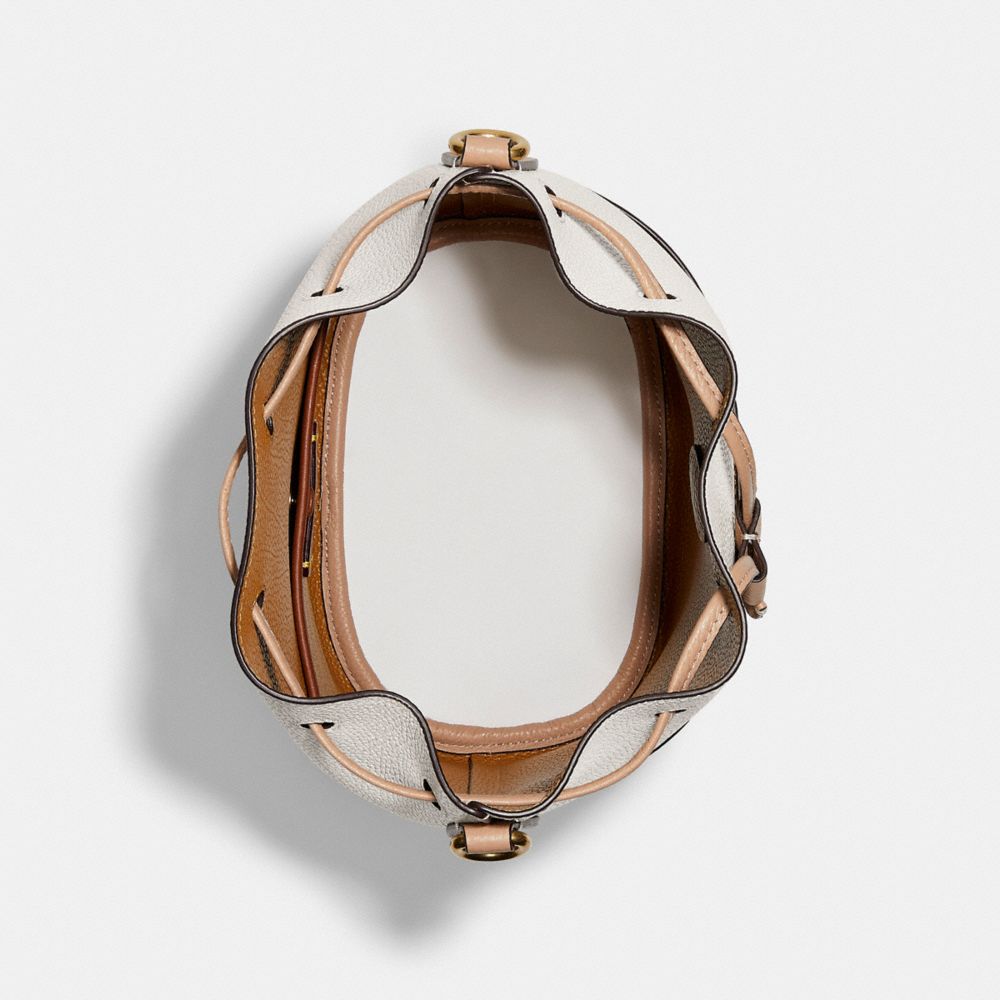 Lora Bucket Bag In Colorblock