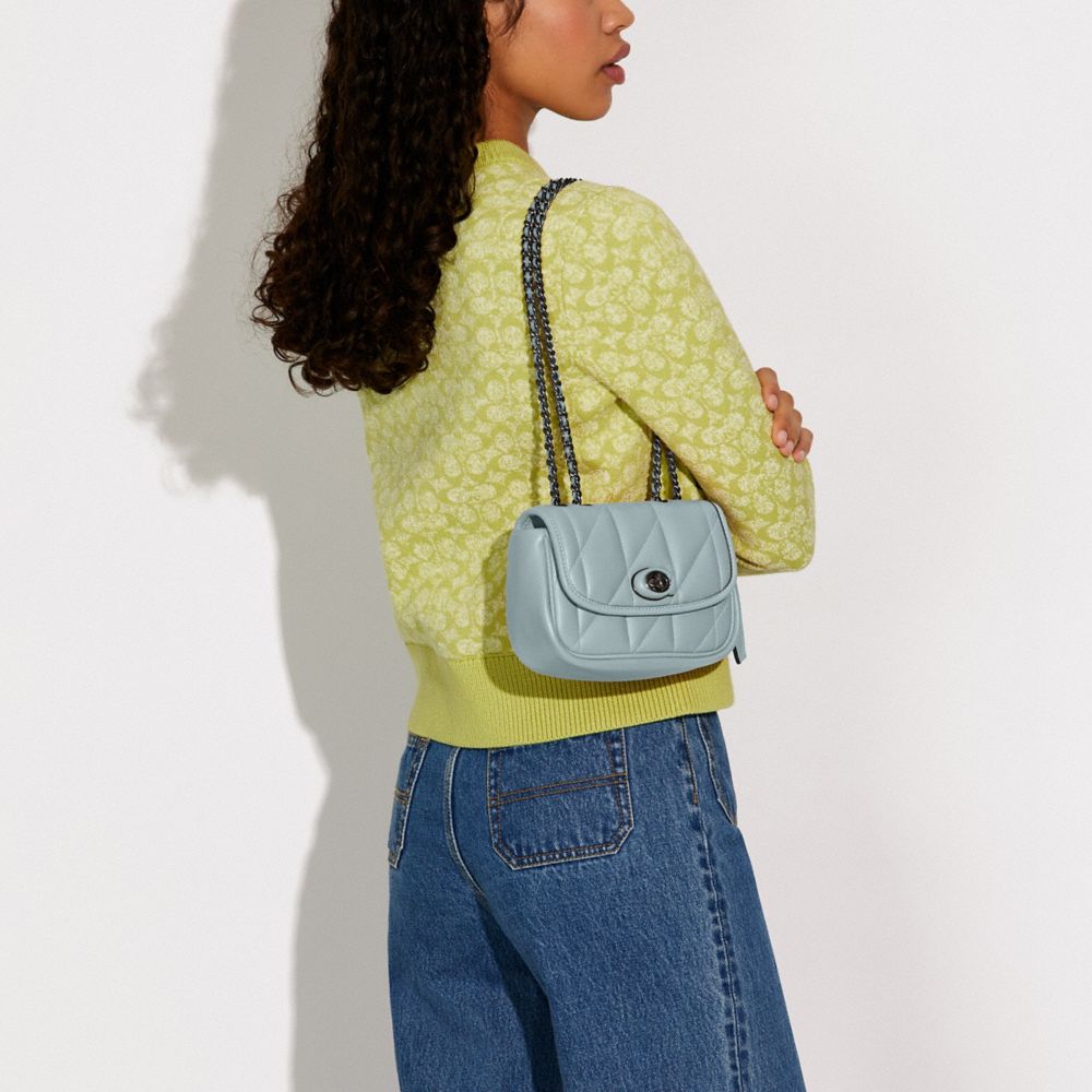 COACH®,Pillow Madison Shoulder Bag 18 With Quilting,,Detail View