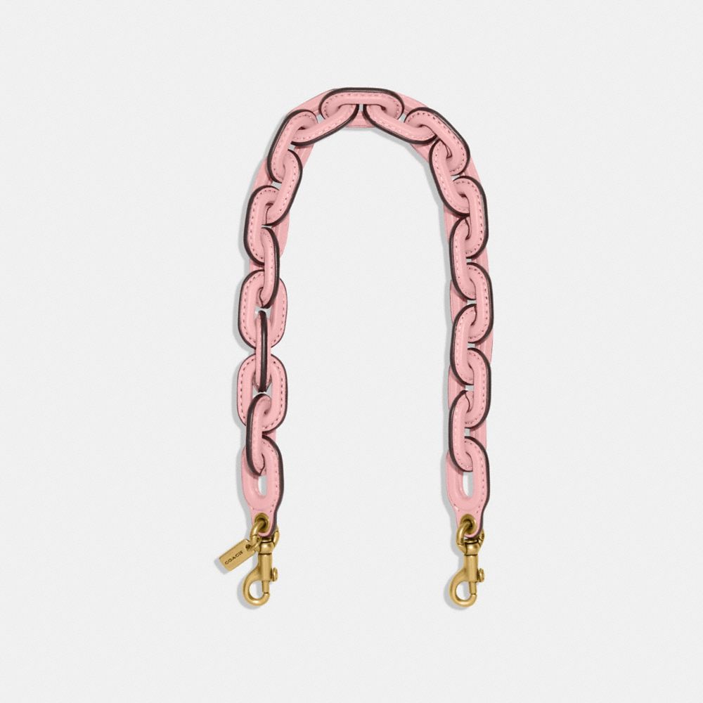 Chain Link Tassel Wristlet Key Chain, Pink