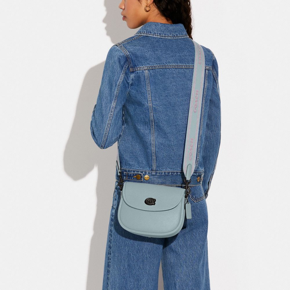 COACH®,Willow Saddle Bag,,Detail View