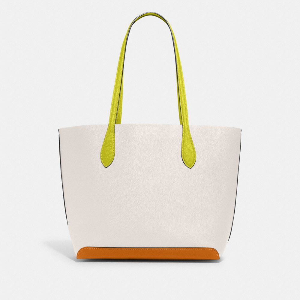 Coach COLORBLOCK KIA TOTE - Handbag - chalk/multi/off-white - Zalando.de