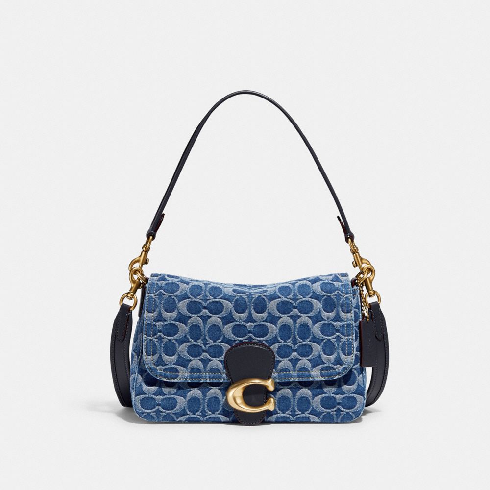 COACH® | Soft Tabby Shoulder Bag In Signature Denim