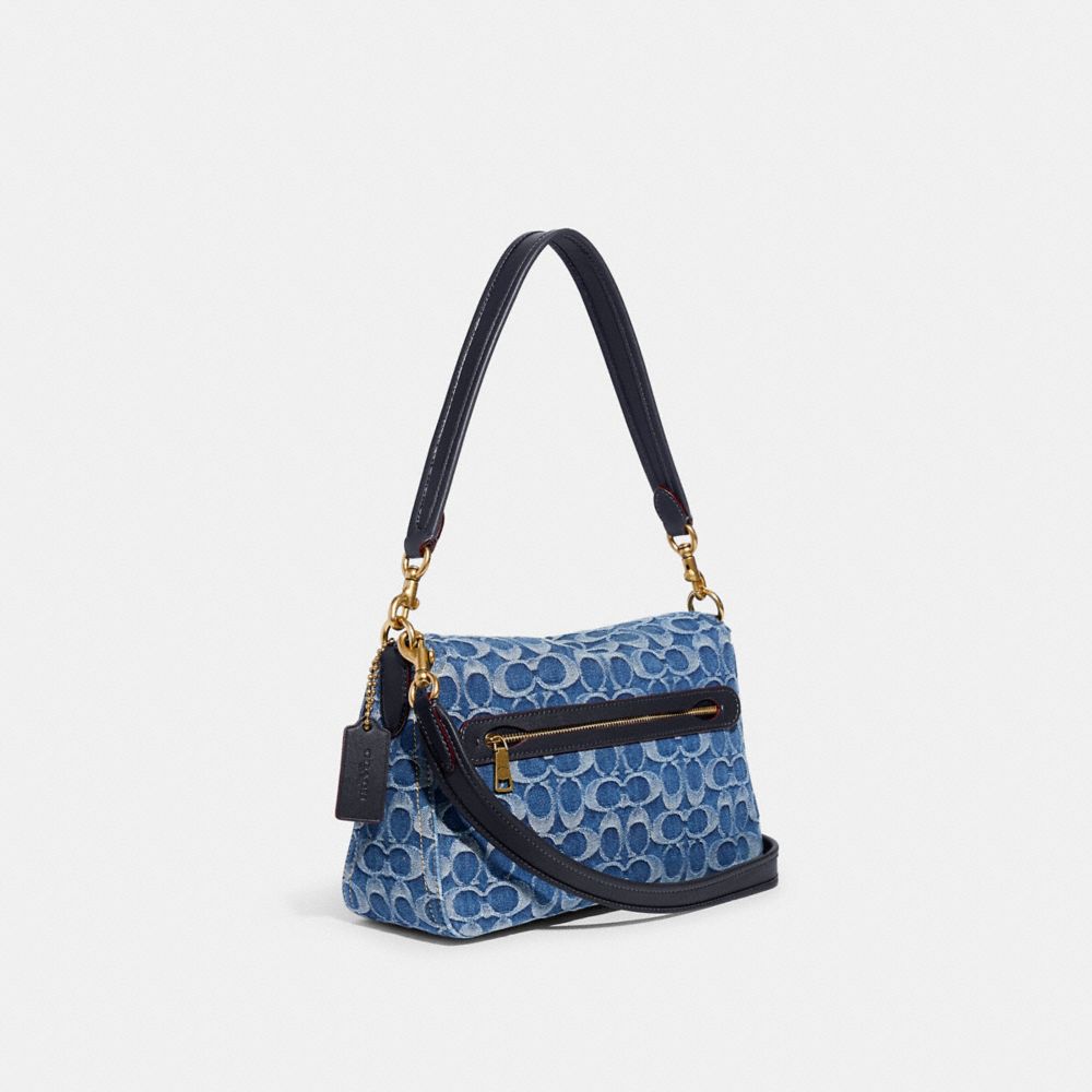 Coach tabby signature chambray hot sale