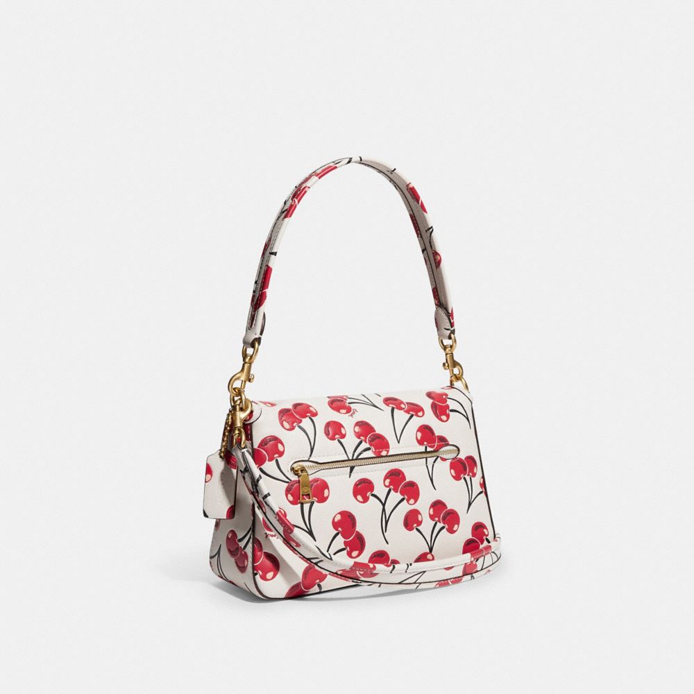 Soft Tabby Shoulder Bag With Cherry Print - Coach