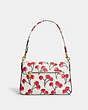 COACH®,SOFT TABBY SHOULDER BAG WITH CHERRY PRINT,Small,Brass/Chalk,Back View