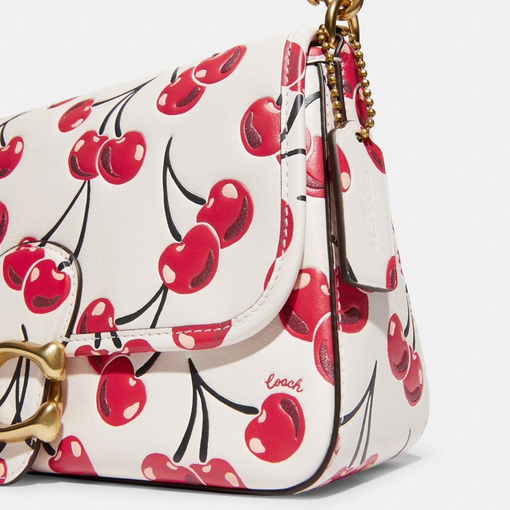 COACH®  Soft Tabby Shoulder Bag With Cherry Print