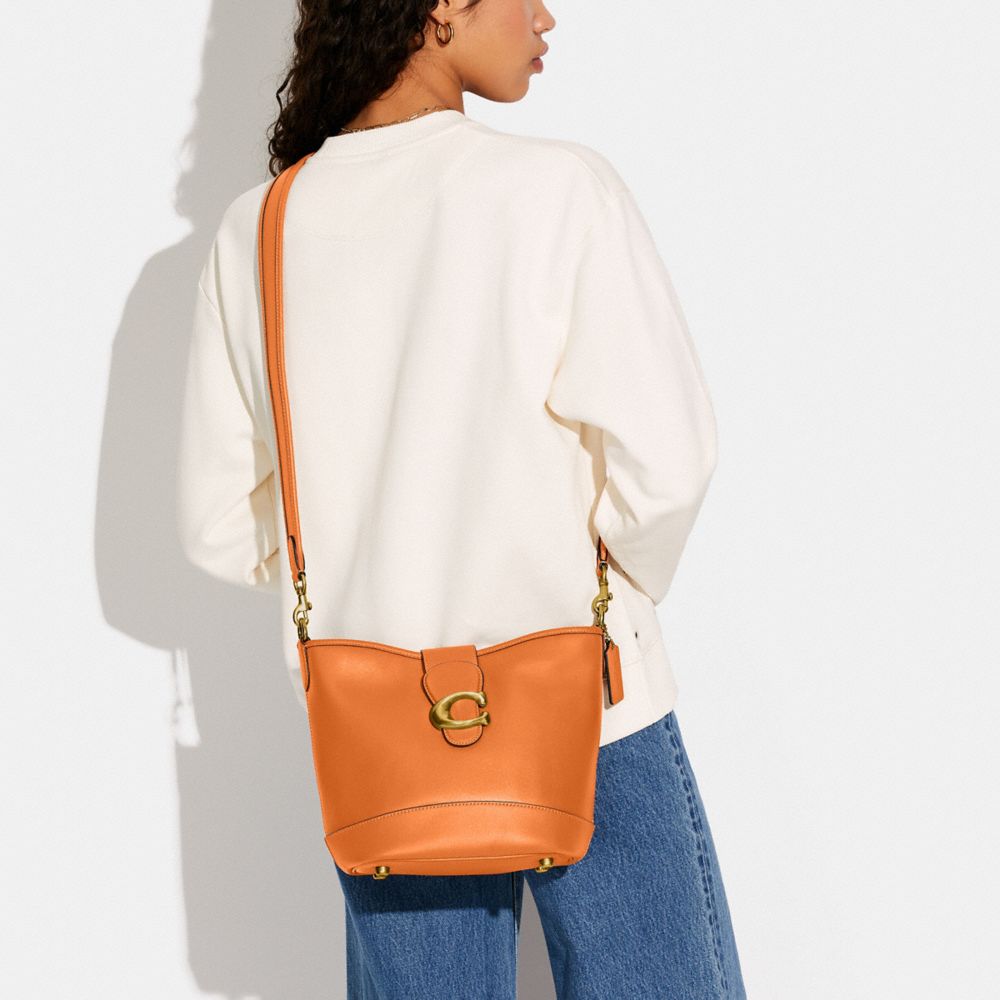 Shop COACH Tali Leather Bucket Bag