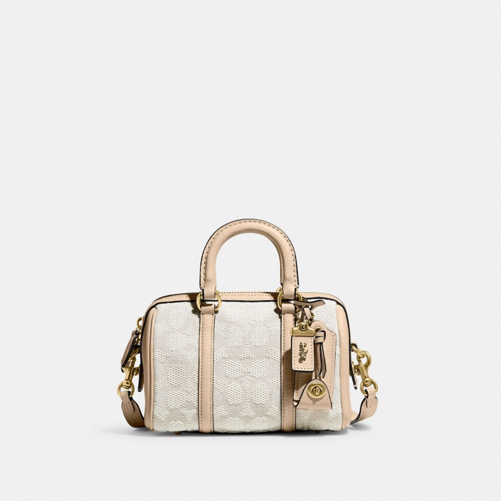 COACH® | Ruby Satchel 18 In Signature Textile Jacquard