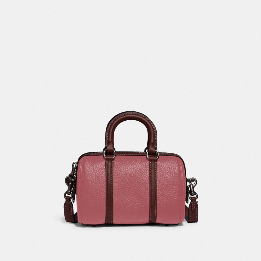 What's in my Bag Coach Mini Bennett Satchel Pink Ruby