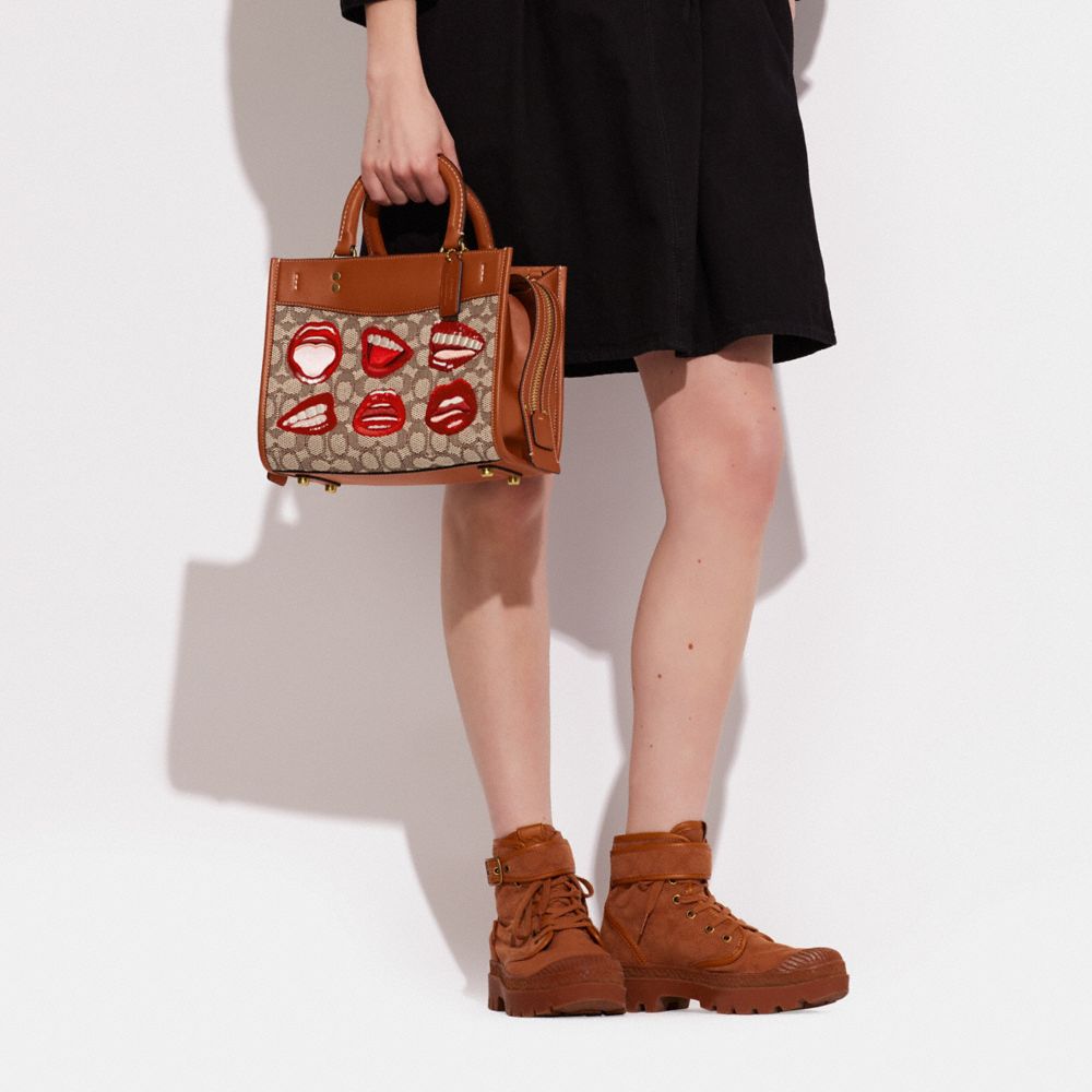COACH® | Coach X Tom Wesselmann Rogue Bag 25 In Signature