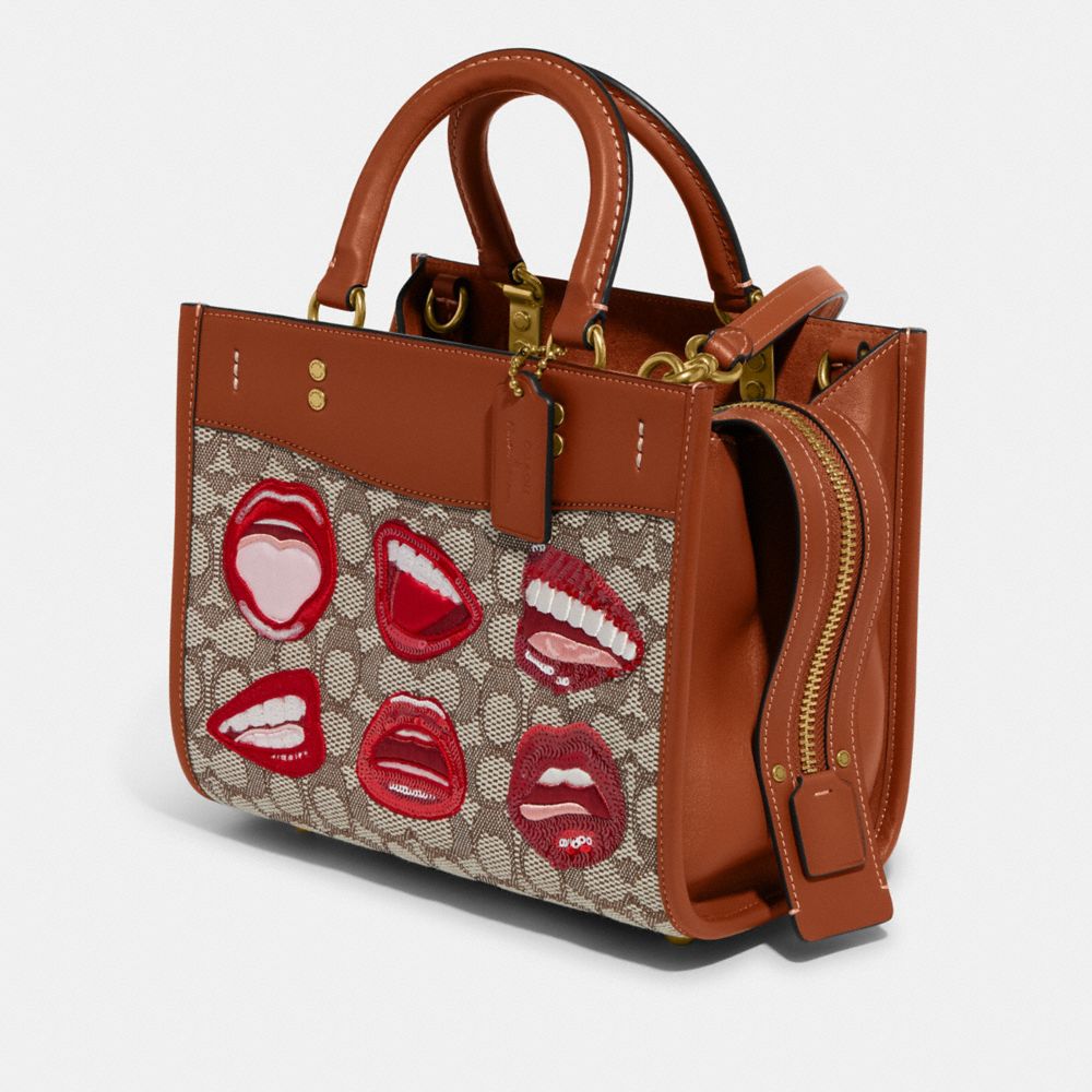 COACH® | Coach X Tom Wesselmann Rogue Bag 25 In Signature Textile 