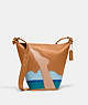 COACH®,COACH X TOM WESSELMANN DUFFLE 16,Glovetanned Leather,Small,Brass/Natural,Front View