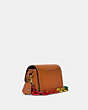 COACH®,STUDIO SHOULDER BAG 19 WITH PATCHES,Glovetanned Leather,Mini,Brass/Hazelnut Multi,Angle View