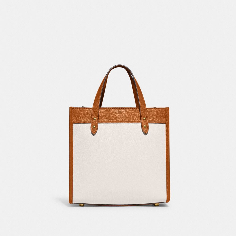 COACH®  Field Tote In Signature Canvas With Patches