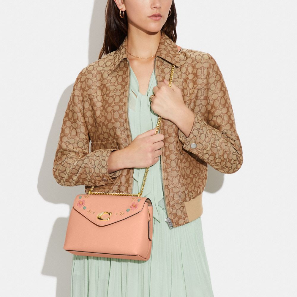 Tammie Shoulder Bag With Floral Whipstitch | COACH®