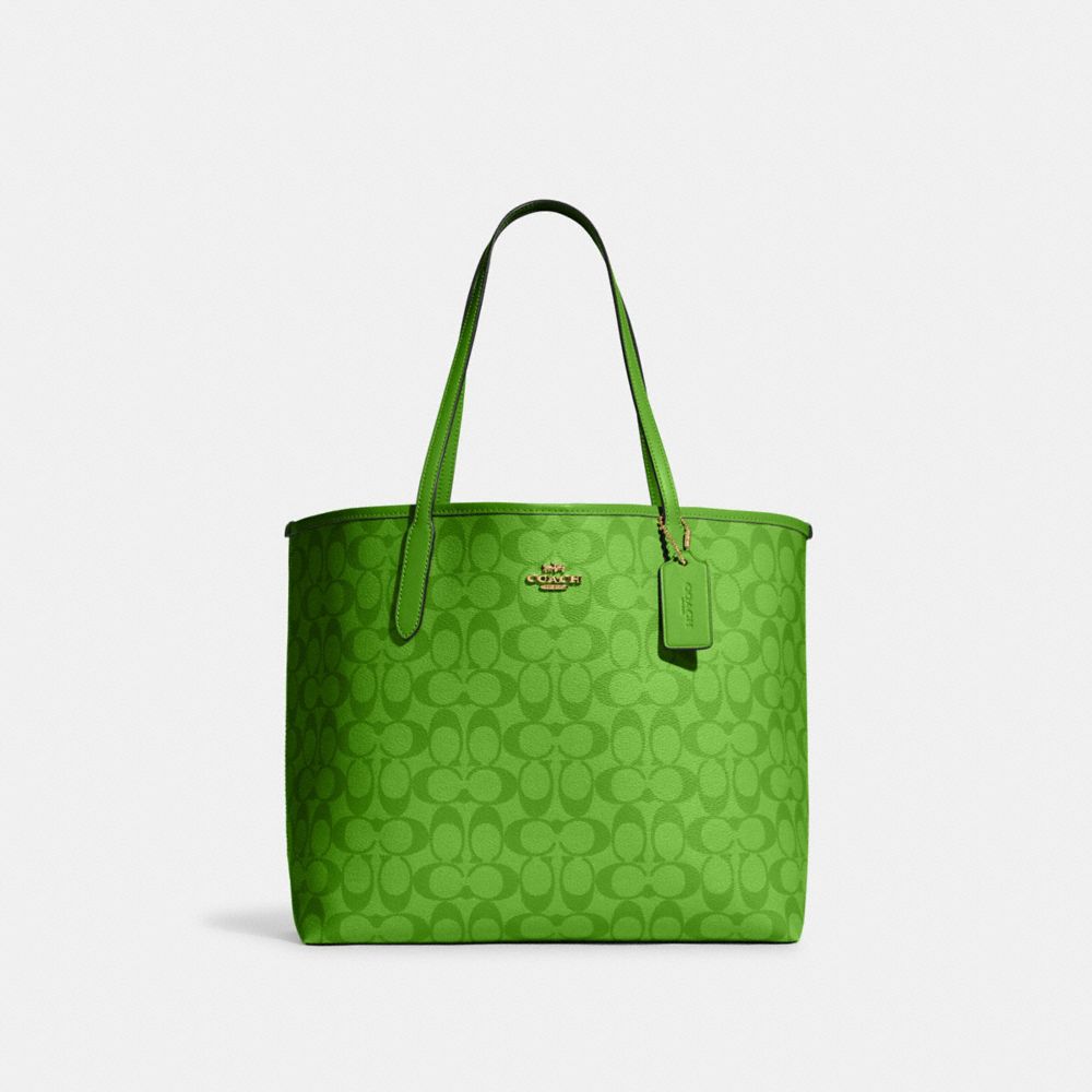 Coach city tote bag sale