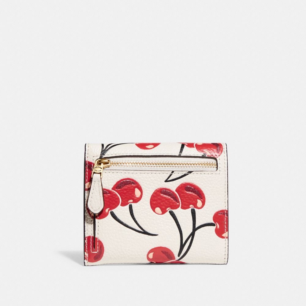 COACH®  Card Case With Cherry Print