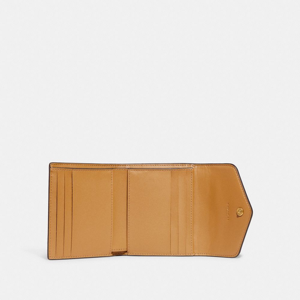 COACH®,Wyn Small Wallet With Cherry Print,,Inside View,Top View