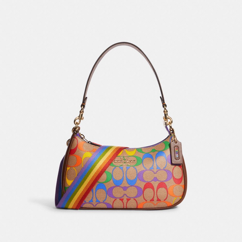 coach sling bag rainbow