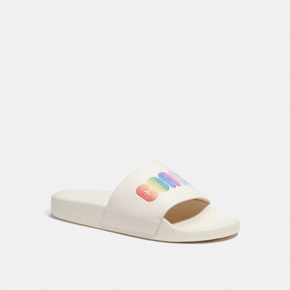 COACH OUTLET Slide With Rainbow Coach