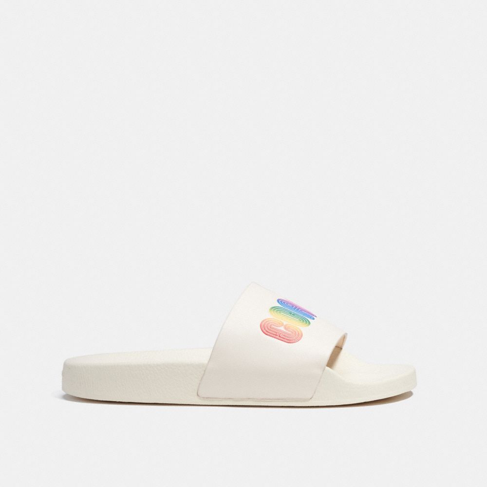 COACH OUTLET Slide With Rainbow Coach