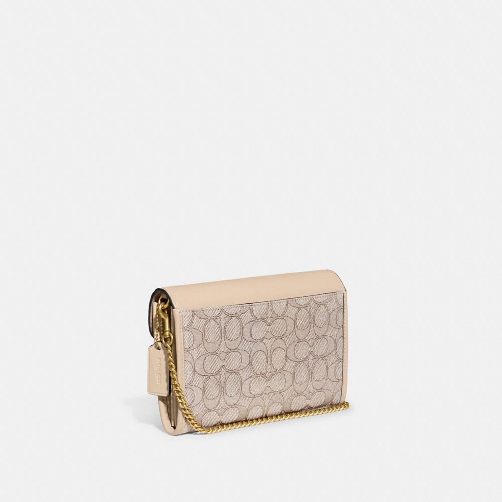 Coach best sale chain clutch