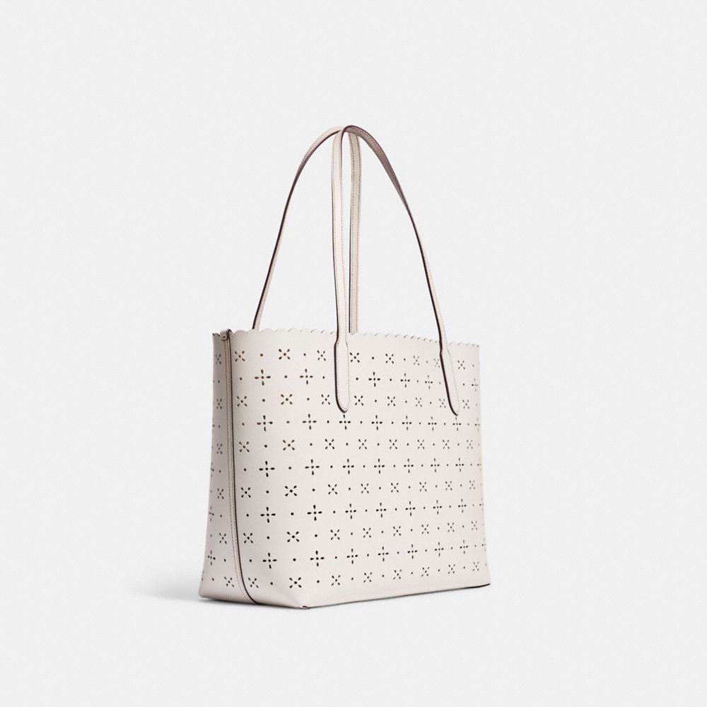 COACH®  City Tote With Leopard Print And Signature Canvas Interior