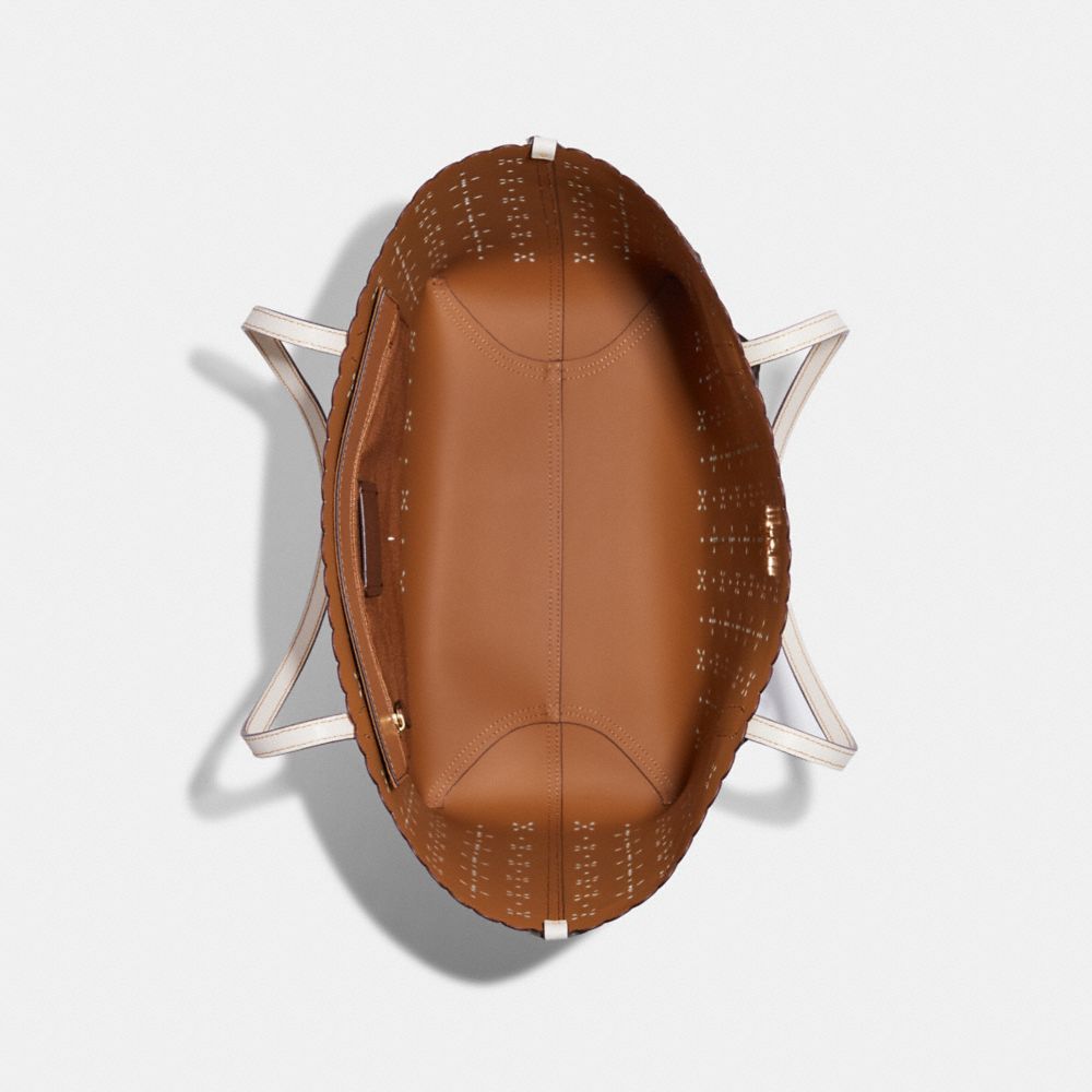 COACH®,City Tote Bag,,Inside View,Top View