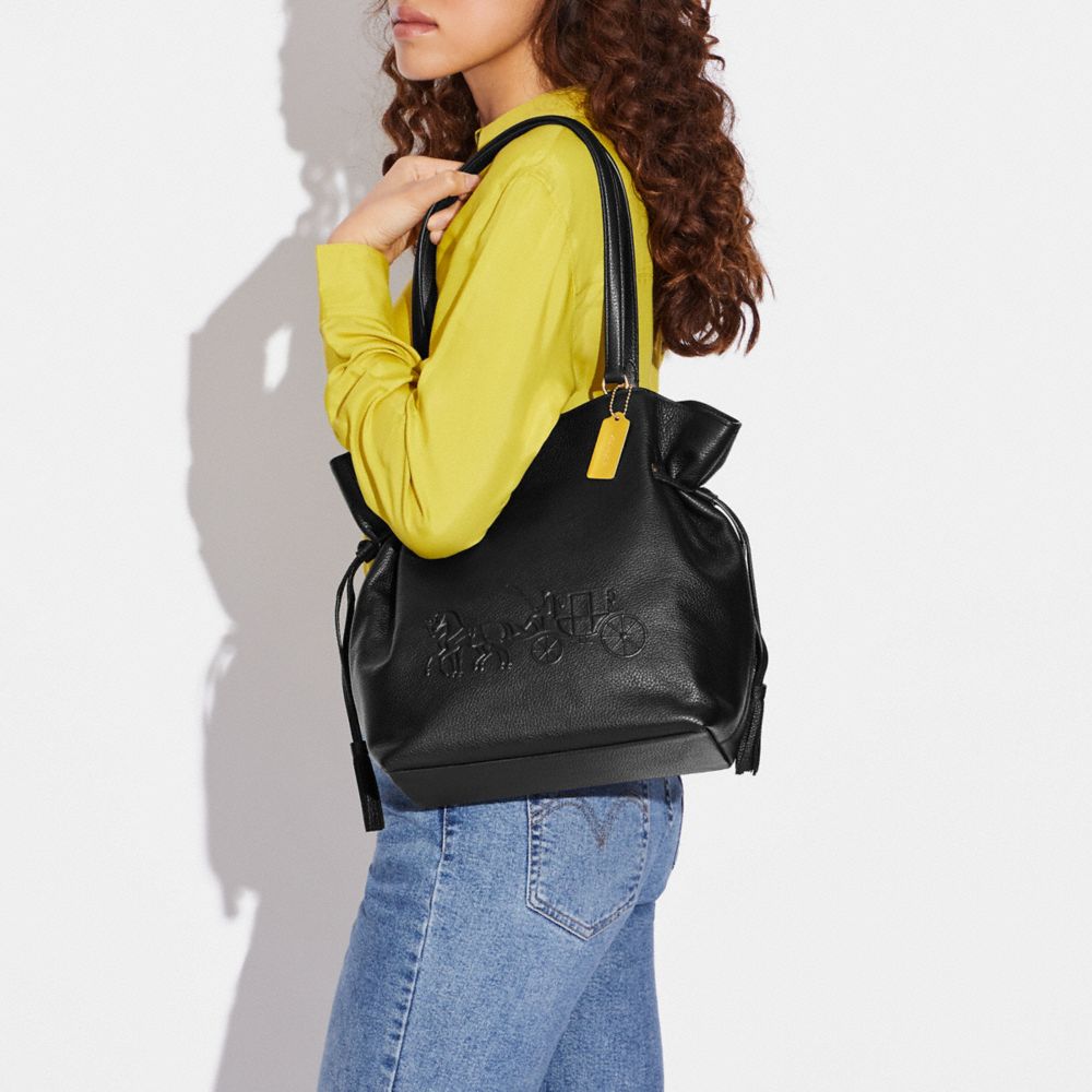 COACH®,Andy Tote With Horse And Carriage,,Detail View