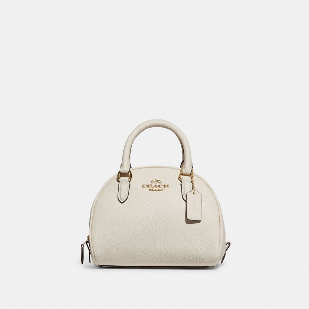 Coach Sydney Satchel Gold/Chalk 