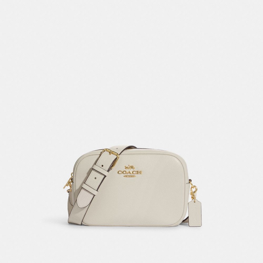 Leather crossbody bag Coach White in Leather - 34444785