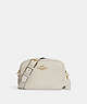 COACH®,JAMIE CAMERA BAG,Pebbled Leather,Large,Everyday,Gold/Chalk,Front View