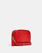 COACH®,JAMIE CAMERA BAG,Pebbled Leather,Medium,Everyday,Im/Miami Red,Angle View