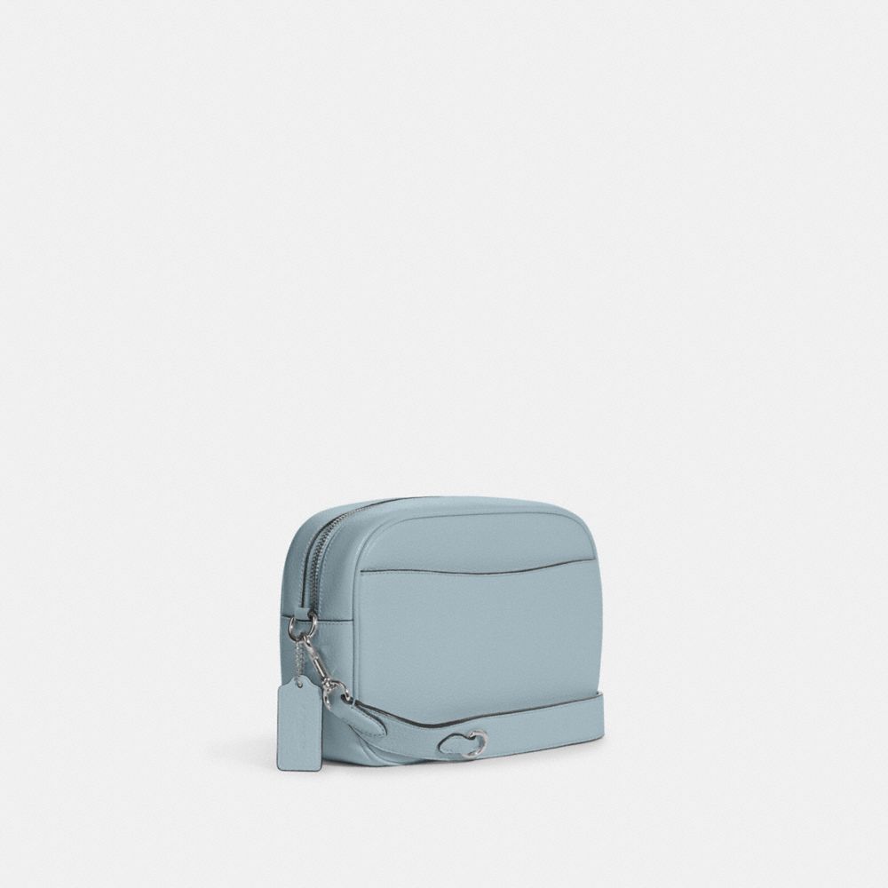 COACH®,ジェイミー カメラ バッグ,斜め掛け&ボディバッグ,ｼﾙﾊﾞｰ/ﾊﾟｳﾀﾞｰﾌﾞﾙｰ