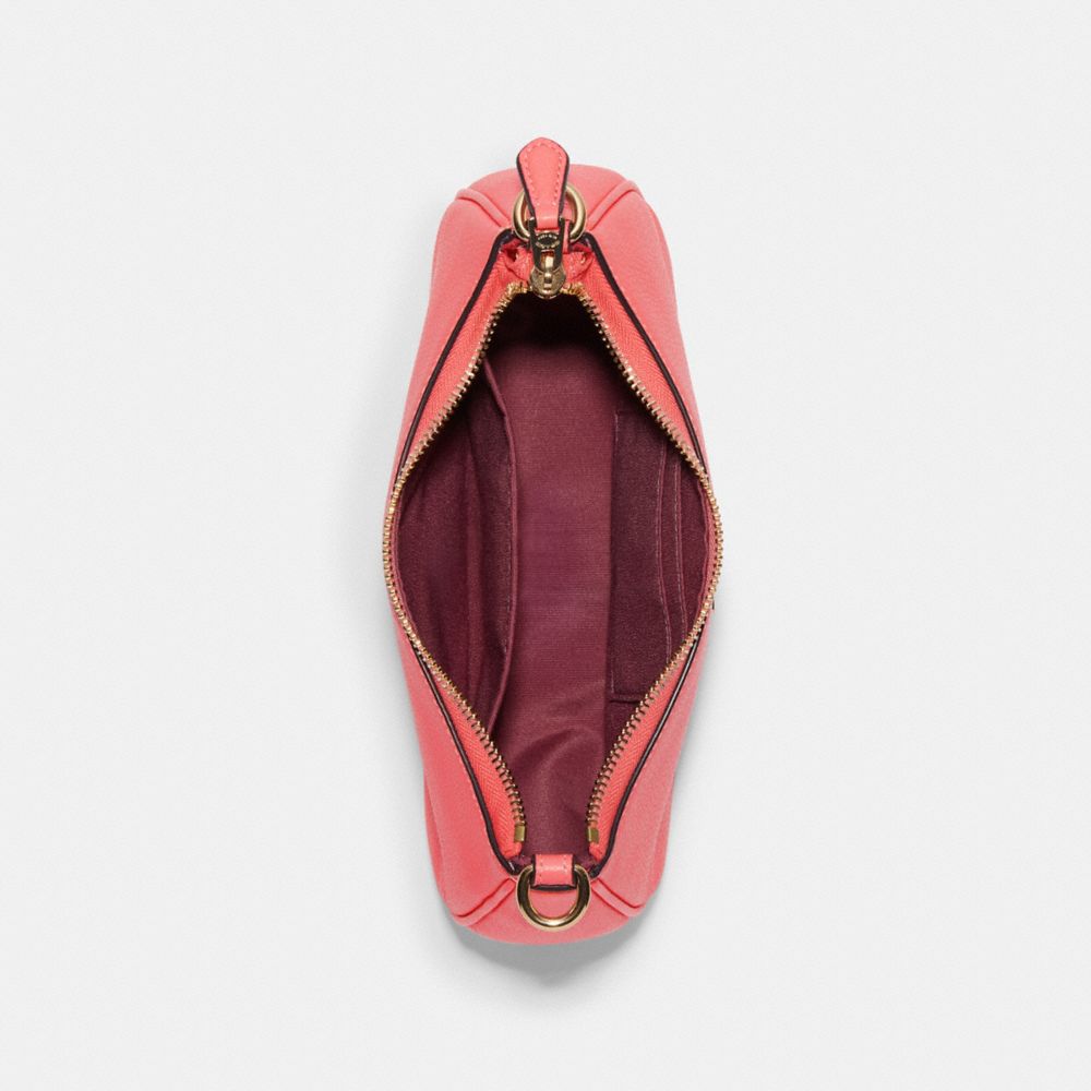 COACH®,Teri Shoulder Bag,Leather,Shoulder Bag,Gold Metal,Day Party,,Inside View,Top View