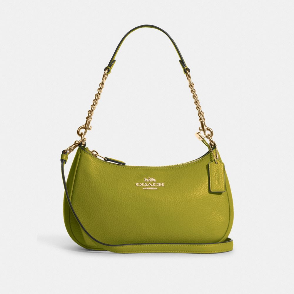 Gold Chartreuse Teri Shoulder Bag