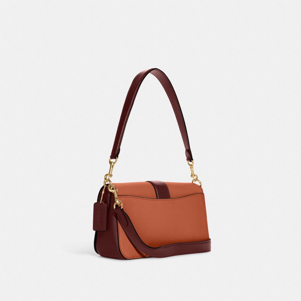 COACH®,Georgie Shoulder Bag In Colorblock,,Angle View