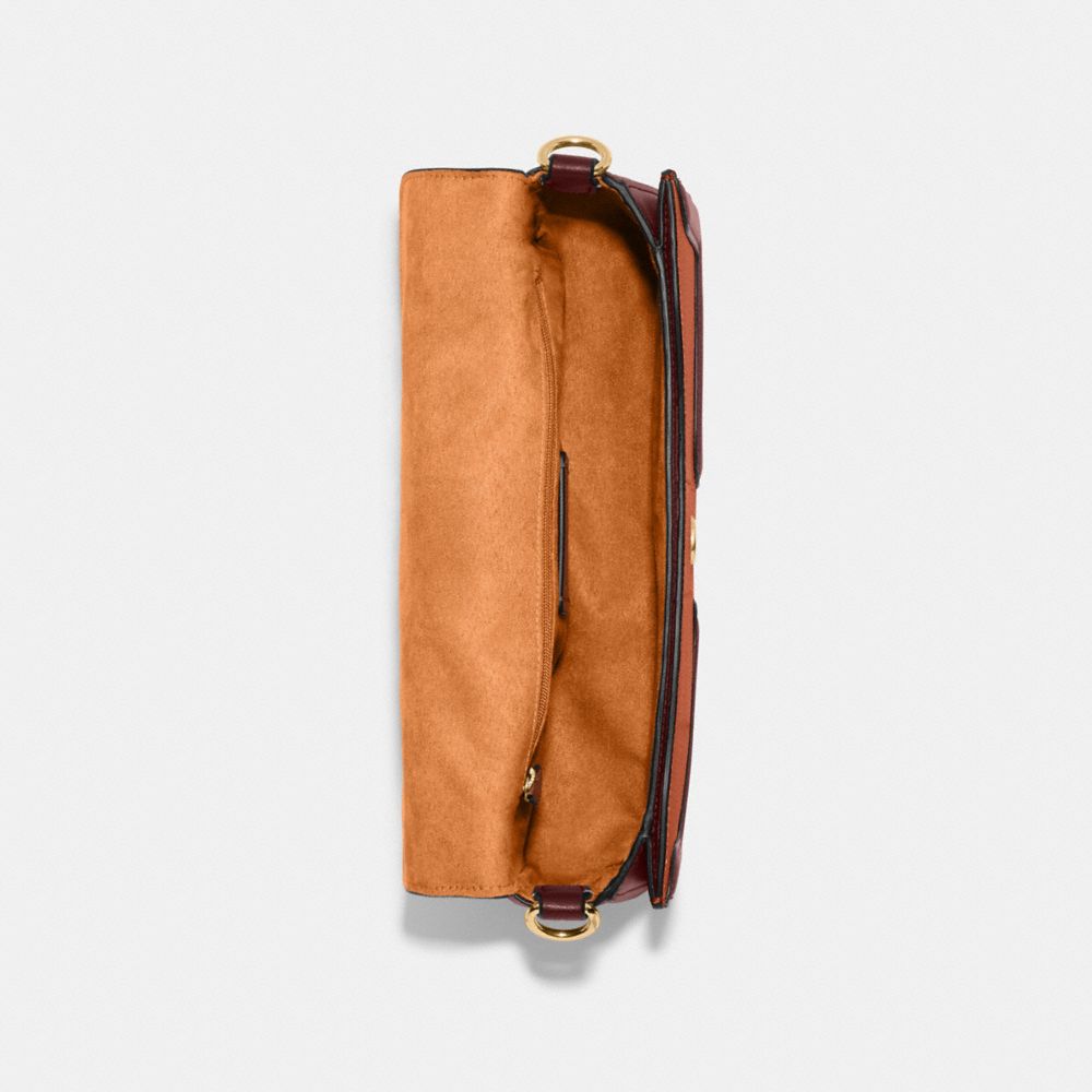 COACH®,Georgie Shoulder Bag In Colorblock,,Inside View,Top View