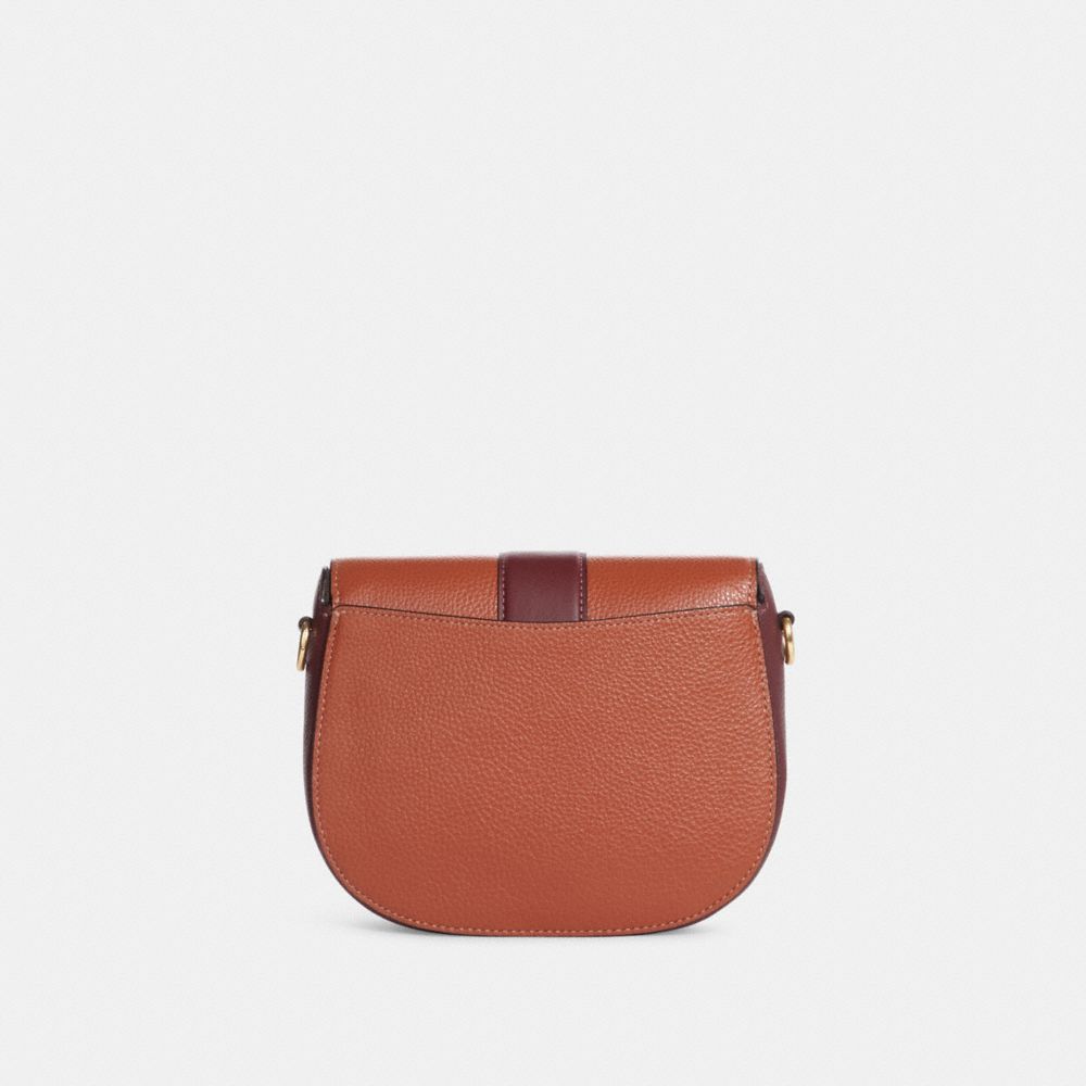 Georgie Saddle Bag In Colorblock