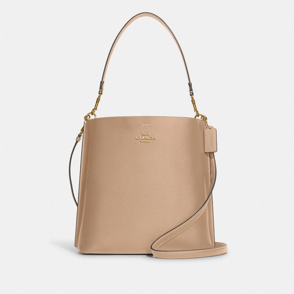COACH®,Mollie Bucket Bag,,Front View