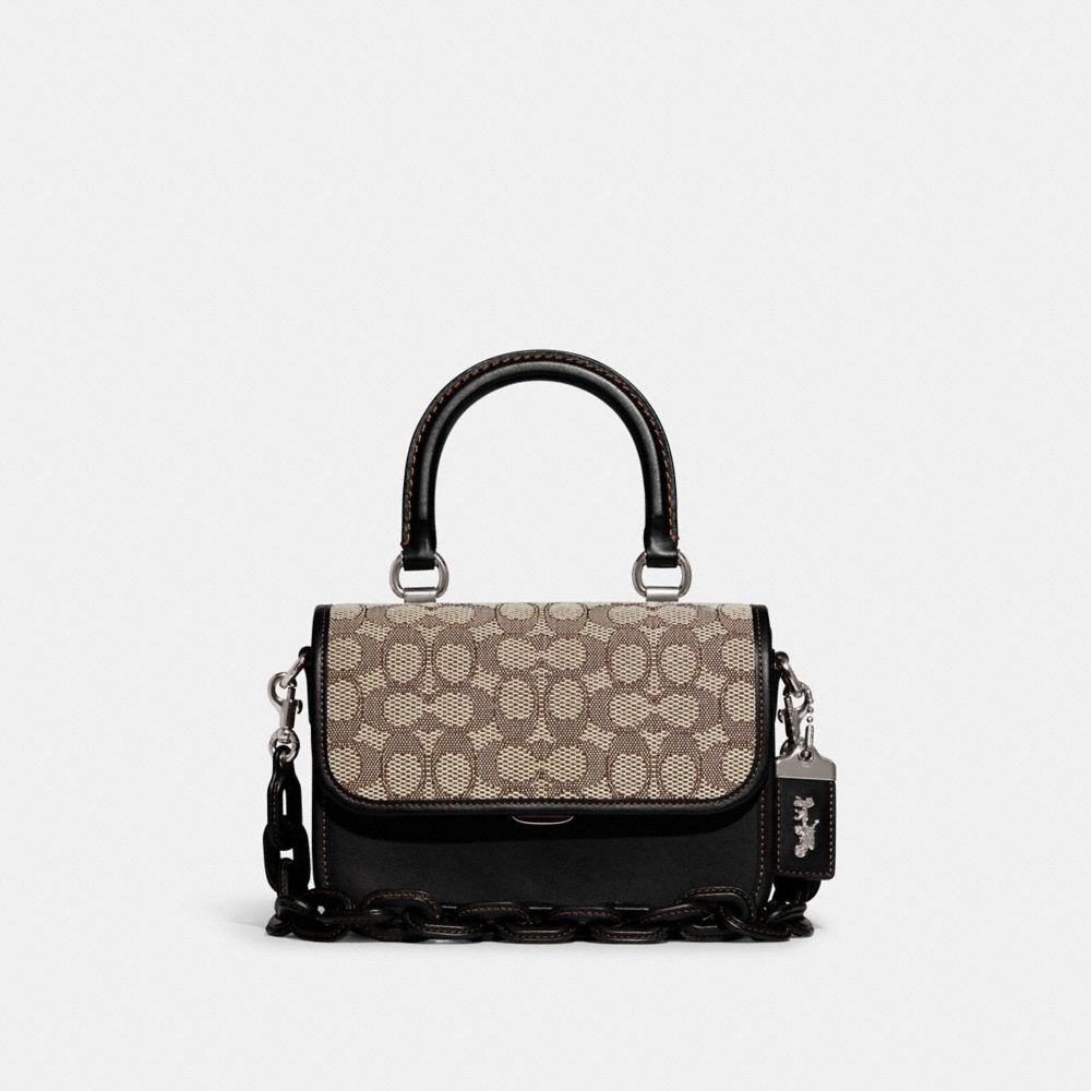 COACH®: Rogue Top Handle In Signature Jacquard