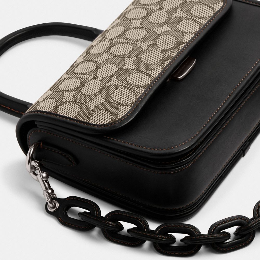 COACH®: Rogue Top Handle In Signature Jacquard