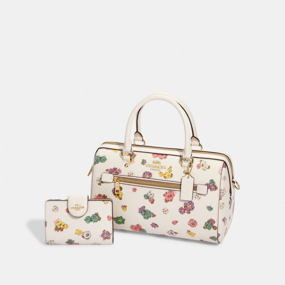 Rowan satchel with discount dandelion floral print