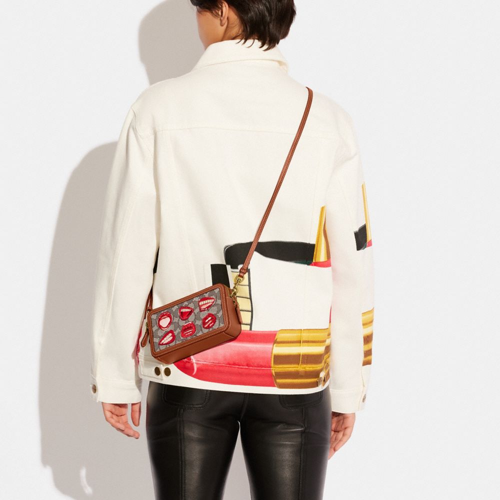 COACH® | Coach X Tom Wesselmann Kira Crossbody Bag In Signature Textile  Jacquard