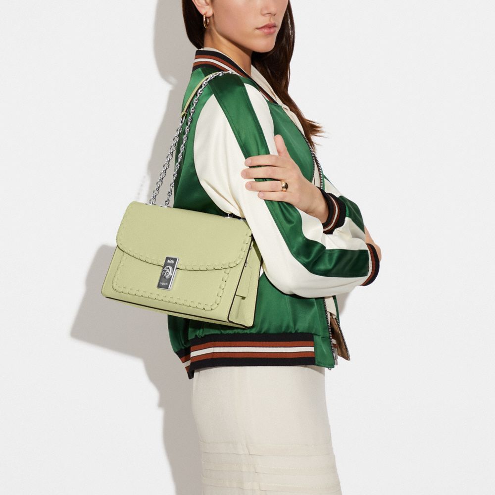 Lane Shoulder Bag With Whipstitch