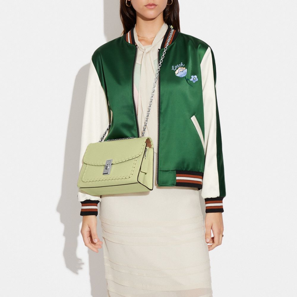 Lane Shoulder Bag With Whipstitch