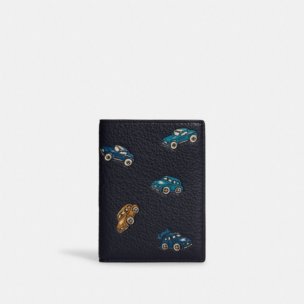 Passport Case With Car Print